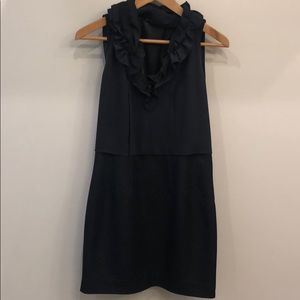Tahari Navy Dress